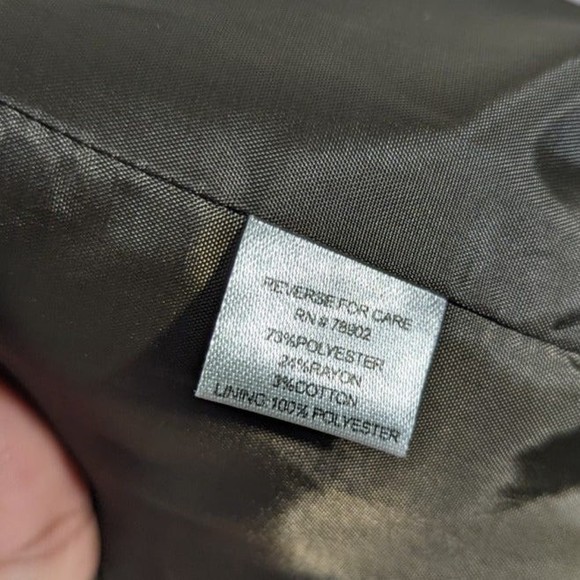 Erin London Vest Brown Faux Snake Print Moto Style Women Size L - Picture 6 of 7